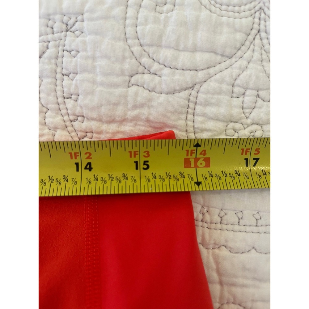 Athleta Action Skort Orange Red Dobby Vermillion Active Tennis Golf Women's M - Picture 10 of 11